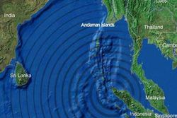 เกิดเหตุแผ่นดินไหวขนาดกว่า 7 ริกเตอร์ บริเวณตอนใต้ของเกาะสุมาตรา