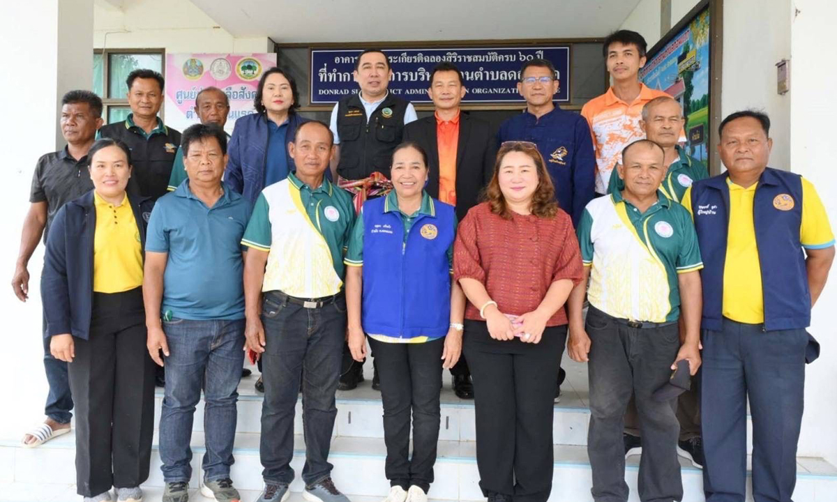 "รองอธิบดีกรมชลฯ" ลุยสุรินทร์ รับฟังปัญหาน้ำ พร้อมติดตามโครงการสถานีสูบน้ำ RSP-22