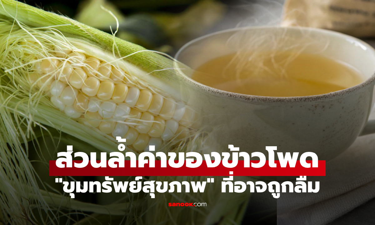 ส่วนล้ำค่าของข้าวโพด จีนอวยเป็น "ขุมทรัพย์" ช่วยกรองไขมันในเลือด คุมความดันและน้ำตาล!