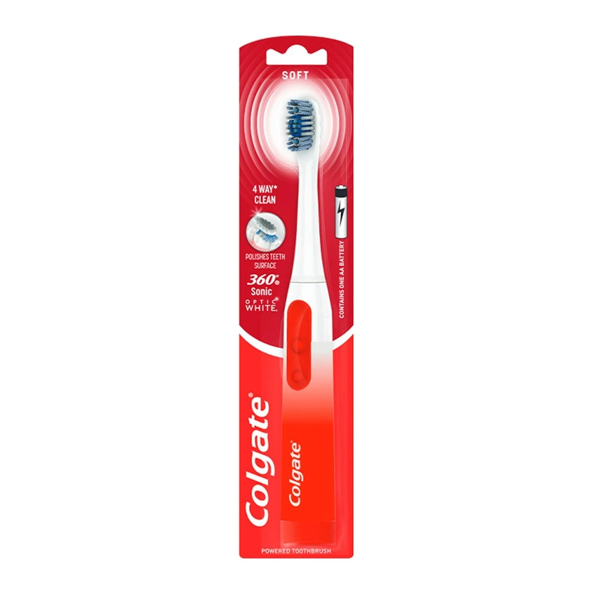 แปรงสีฟันไฟฟ้า แบบไหนดี - Colgate 360 Sonic Optic White