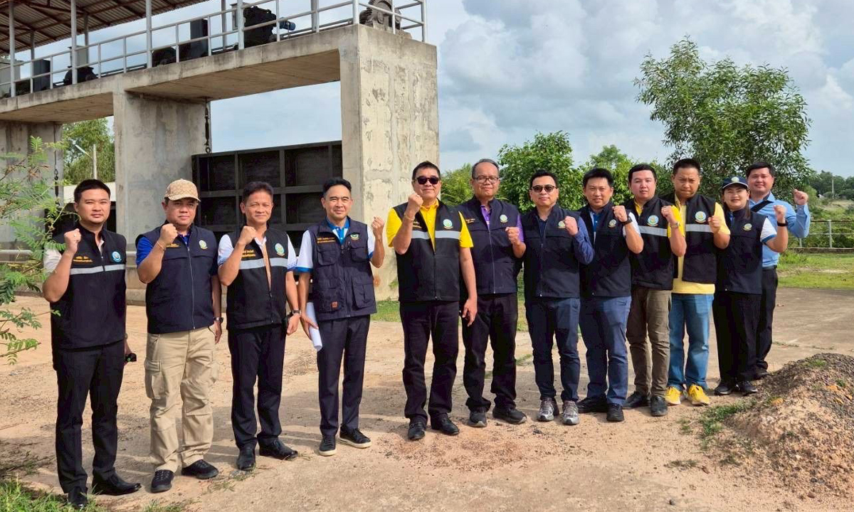 คืบหน้าแล้ว! "โครงการประตูระบายน้ำห้วยสำราญ" ความหวังใหม่ชาวศรีสะเกษ