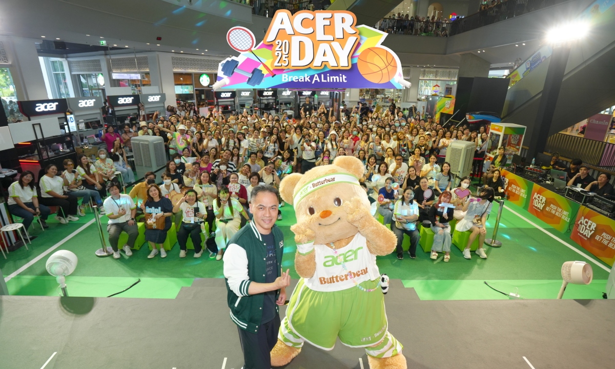 เอเซอร์ปิดฉาก “Acer Day 2025” อย่างยิ่งใหญ่ ตอกย้ำแบรนด์ไอทีเข้าใจคนรุ่นใหม่