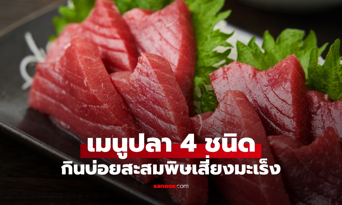 ปลา 4 ชนิด เมนูยอดนิยมทั่วโลก กินบ่อยเสี่ยงตายผ่อนส่ง เบิกทางสู่มะเร็ง