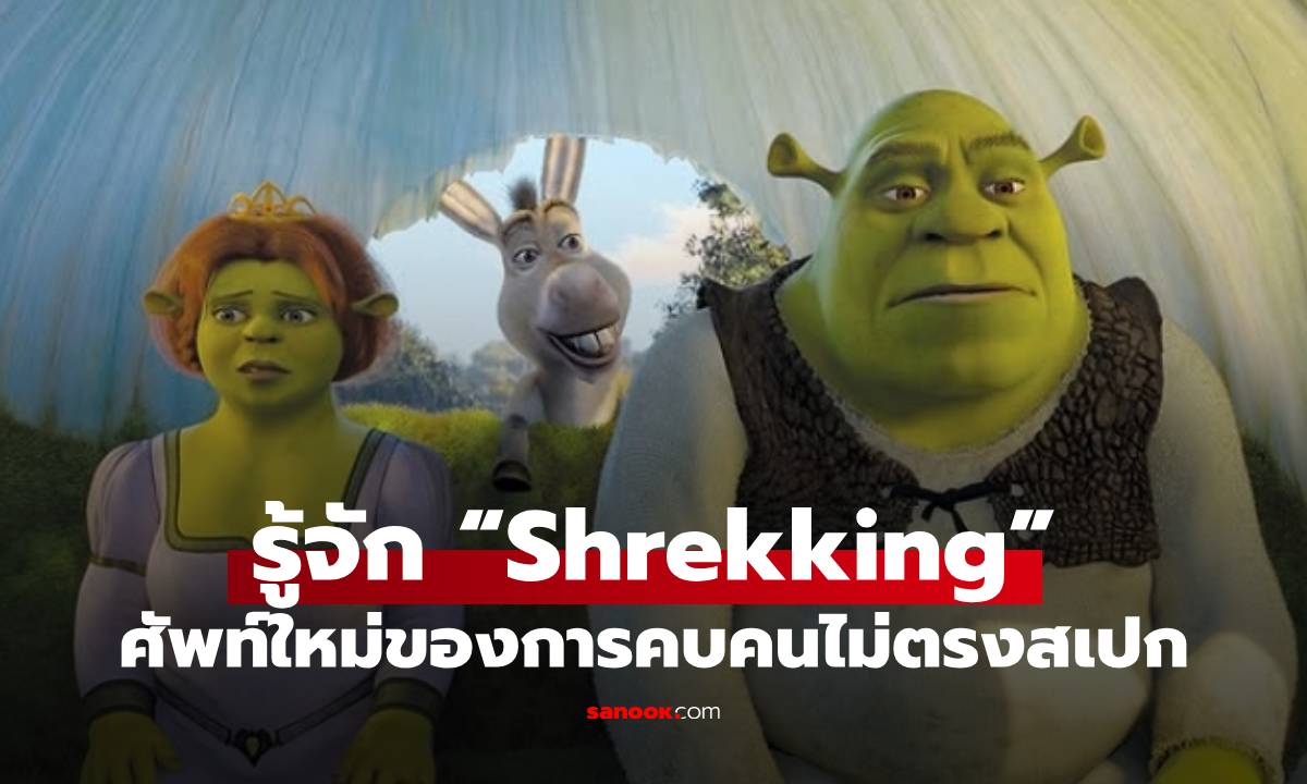 เจ็บจี๊ดแบบไม่รู้ตัว! รู้จัก “Shrekking” ศัพท์ใหม่ของการคบคนไม่ตรงสเปก