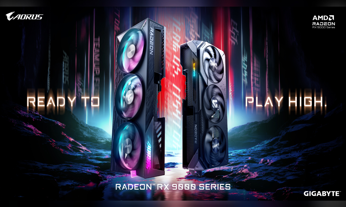 กราฟิกการ์ด GIGABYTE Radeon™ RX 9000-Series ฮิตแรง จับใจเกมเมอร์ท่ามกลางวงการที่โตเร็ว