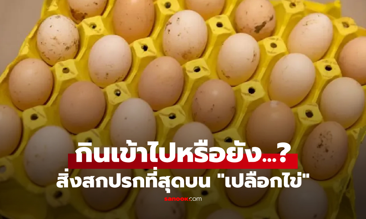 รู้หรือไม่? สิ่งสกปรกที่สุดบน "เปลือกไข่" อาจเป็นสิ่งที่คุณกินเข้าไปทุกวันโดยไม่รู้ตัว!