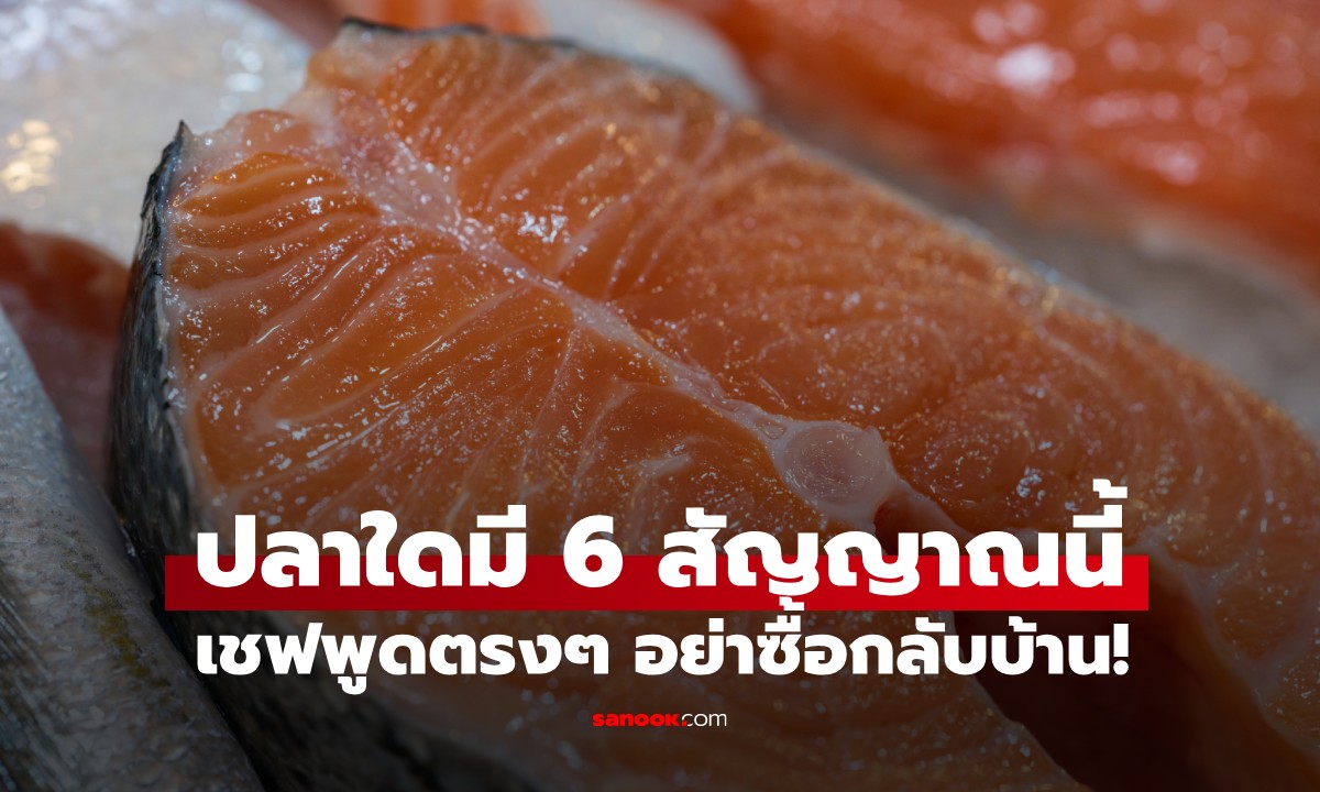 เชฟพูดตรง ๆ ปลาใดมี 6 สัญญาณนี้ อย่าประมาทซื้อกลับบ้านเด็ดขาด!