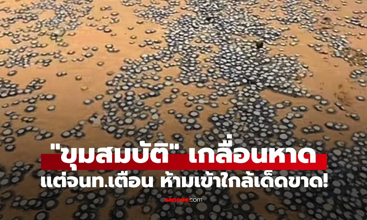 พบ "เหรียญเงินลึกลับ" เกลื่อนชายหาด เผยความจริงสุดขนลุกเบื้องหลัง (มีคลิป)