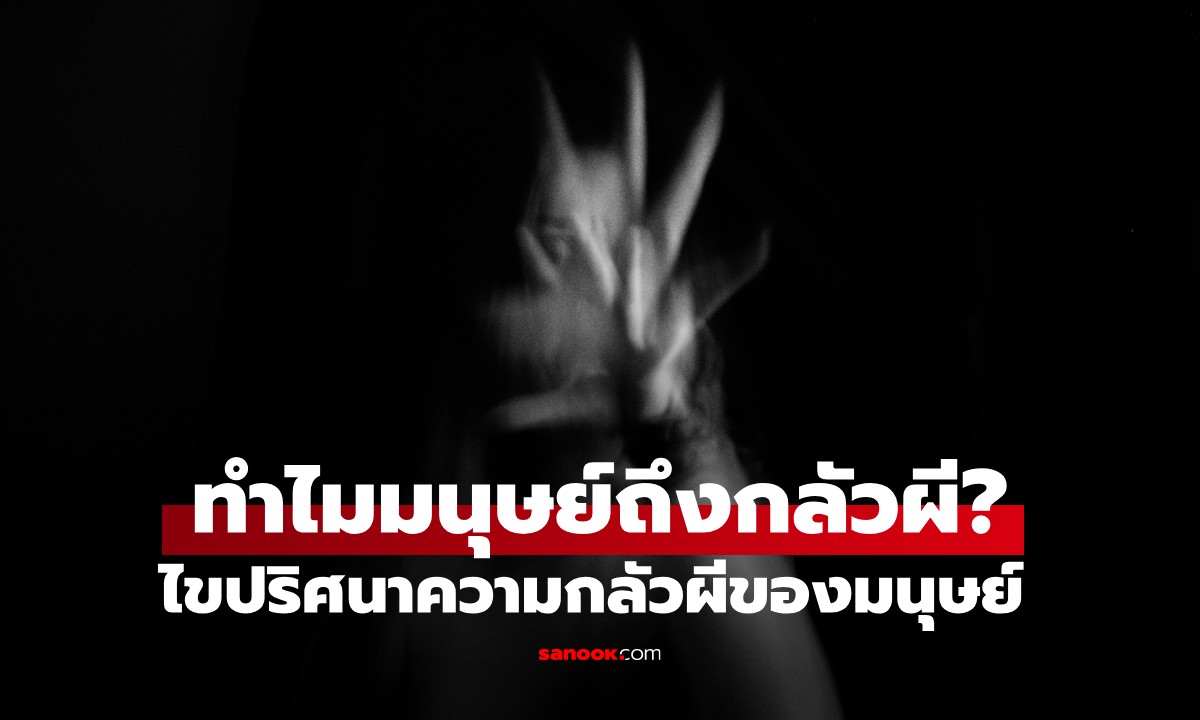 ทำไมมนุษย์ถึงกลัวผี? มุมมอง "ชีววิทยาเชิงวิวัฒนาการ" เผยความจริงที่น่าทึ่ง