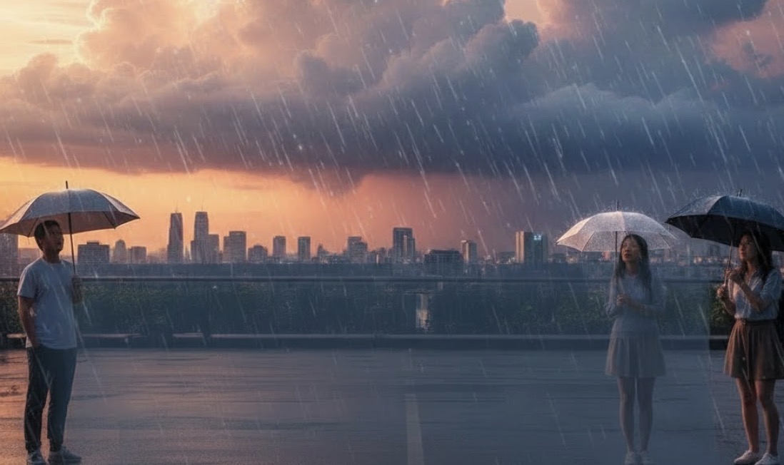 อากาศอุ่นขึ้นแต่ไม่แห้ง! เตือนฝนระลอกใหม่ 3–5 ธ.ค. จ่อเพิ่มในไทยหลายพื้นที่