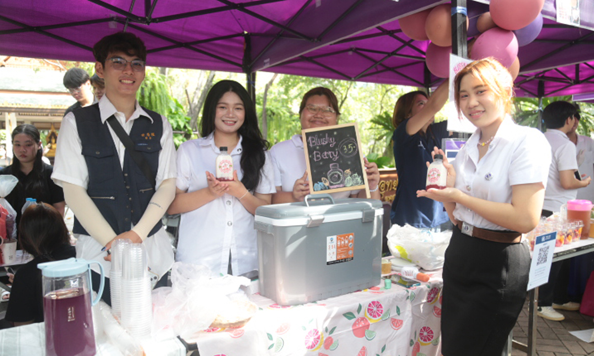 CIBA DPU เปิด Mini Capstone Marketplace 2025 สร้างพื้นที่ธุรกิจจริงให้นักศึกษาปี 1