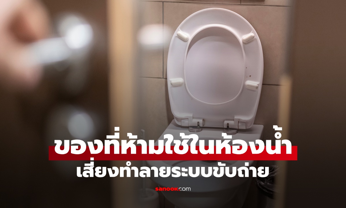 หมอฮาร์วาร์ดเตือน ของ 1 สิ่ง ที่ไม่ควรใช้ในห้องน้ำ ทำลายระบบขับถ่ายไม่รู้ตัว