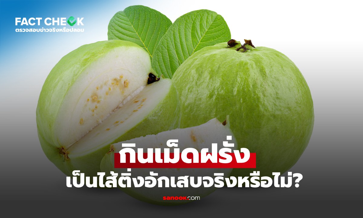 เช็กข่าวชัวร์ : กินเม็ดฝรั่งทำให้ "ไส้ติ่งอักเสบ" แพทย์เฉลยแล้ว จริงหรือไม่?