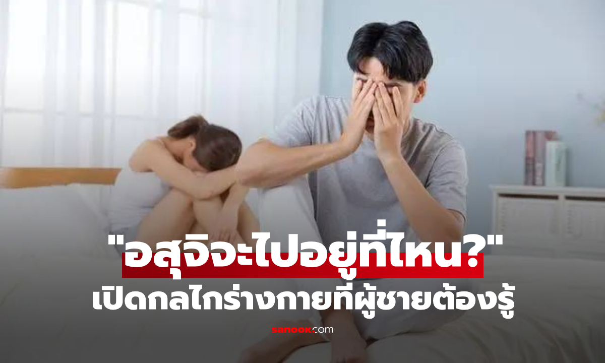 แพทย์เฉลยแล้ว! ผู้ชายห่างเซ็กซ์ "อสุจิจะไปอยู่ที่ไหน?" ร่างกายส่วนนี้เปลี่ยนไปบ้าง