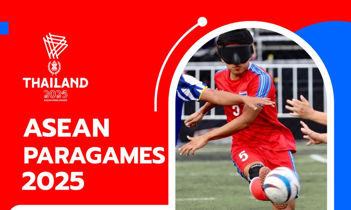 ฟุตบอลคนตาบอดทีมชาติไทย พร้อมสู้ศึกอาเซียนพาราเกมส์ 2025