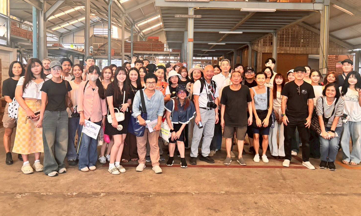 DigiC DPU เปิดห้องเรียนนอกกรอบ พานศ.ปี 3 ลงพื้นที่ย่านบางโพ ในงาน Bangkok Design Week 2026