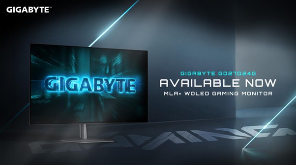 GIGABYTE วางจำหน่ายจอเกมมิ่ง WOLED ความละเอียด QHD พร้อมอัตรารีเฟรช 240Hz ระดับแข่งขันแบบมืออาชีพ