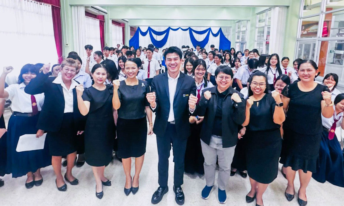 DPU ยกทีม CIBA ON TOUR บุกเทคนิคสมุทรปราการ เสริมทักษะการตลาดดิจิทัล เรียนรู้ Consumer Journey