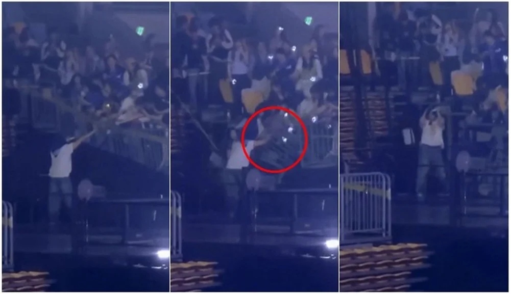 คอนเสิร์ต Super Junior รั้วพังกลางโชว์ 