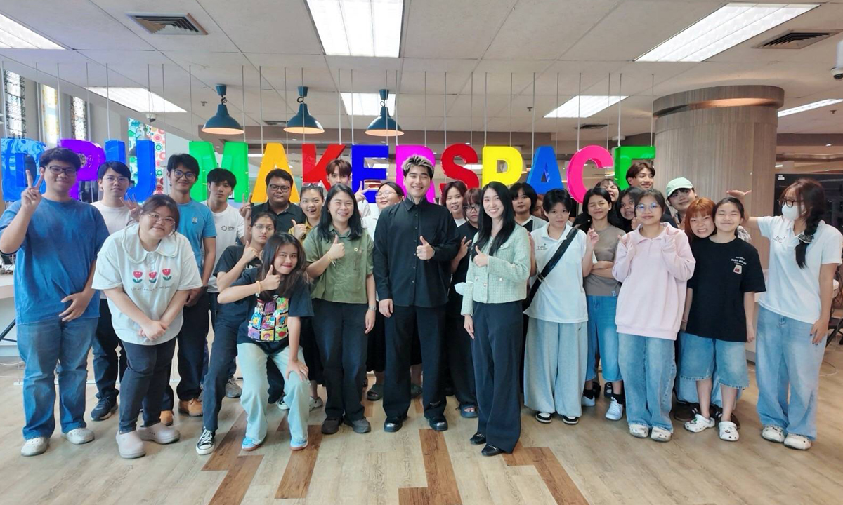 คณะศิลปกรรมศาสตร์ DPU ดึงศิษย์เก่าแชร์ประสบการณ์ตรง “ทัชชะ สตูดิโอ” เติบโตในโลกธุรกิจจริง