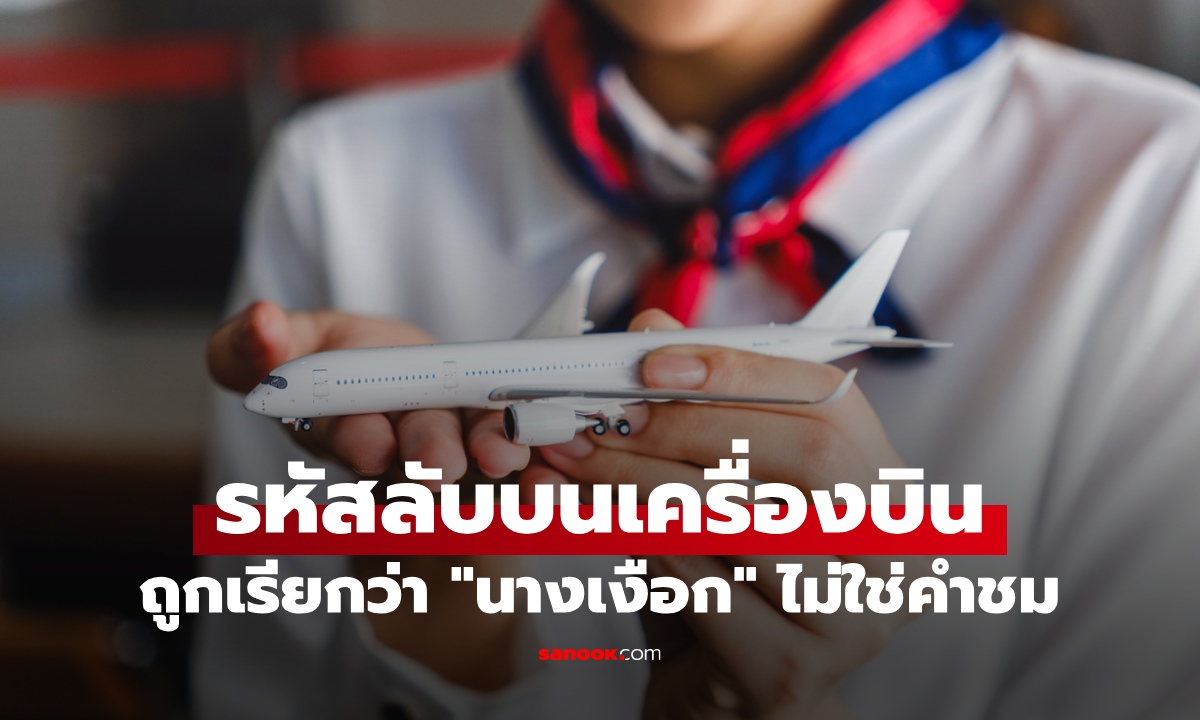 รหัสลับบนเครื่องบิน ใครถูกแอร์โฮสเตสเรียกว่า "นางเงือก" อย่าเข้าใจผิดว่าเป็นคำชม