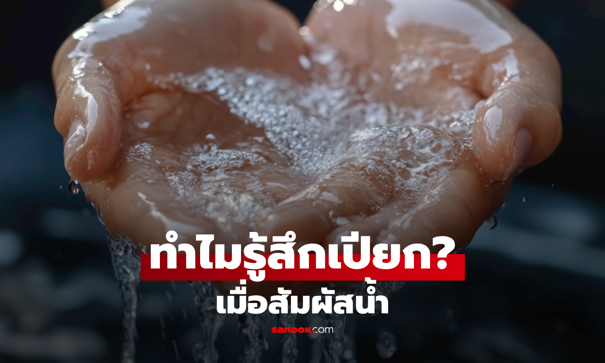 ทำไมการสัมผัสน้ำ ถึงทำให้เรา "รู้สึกเปียก" คำถามดูเหมือนง่าย แต่รู้คำตอบยากเกินคาด!