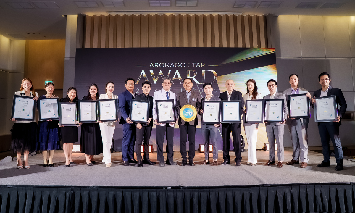 Skin Dream Dermatology Clinic รับรางวัล ArokaGO Star 2026 สะท้อนศักยภาพคลินิกผิวหนังไทยสู่เวทีสากล