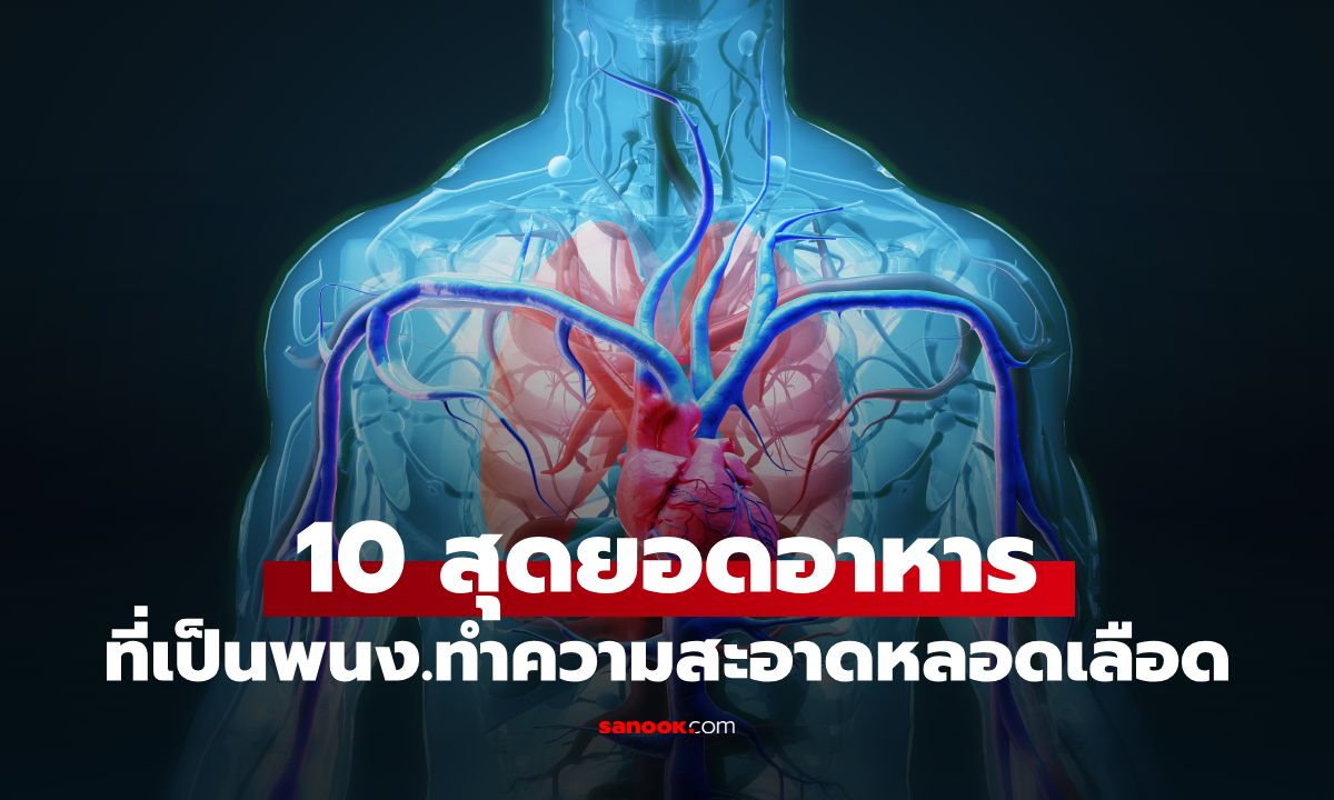 10 สุดยอดอาหาร "เครื่องกวาดหลอดเลือด" ลดคอเลสเตอรอล ตัวช่วยหัวใจแข็งแรง