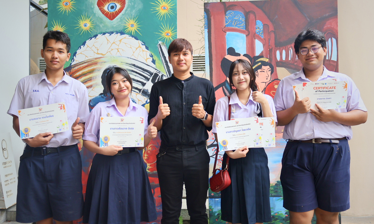 คณะศิลปกรรมศาสตร์ DPU เปิดเวที Silpakam Art Playground หนุนเยาวชนสร้างสรรค์งานศิลป์จากโจทย์จริง