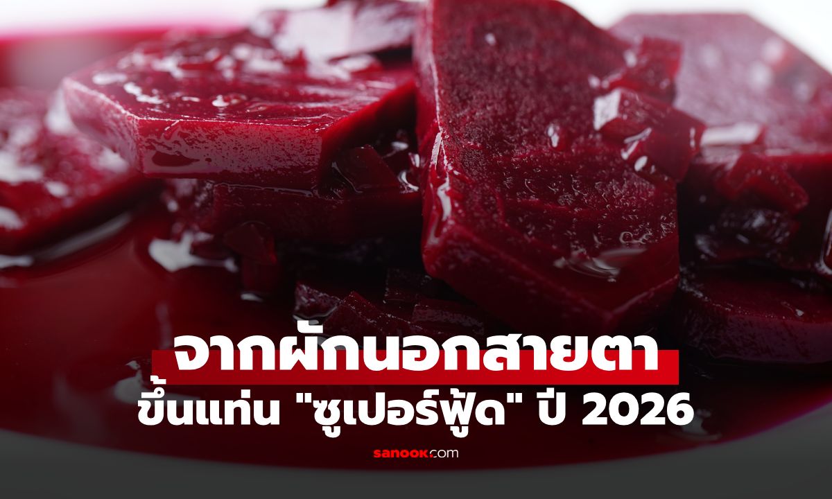 จากผักนอกสายตา! ขึ้นแท่น "ซูเปอร์ฟู้ด" ปี 2026 สรรพคุณล้น บำรุงสมอง-ลดความดัน