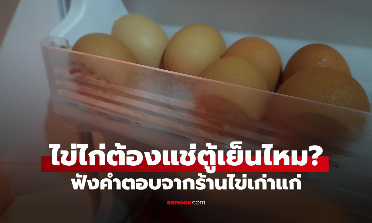 ไข่ไก่ต้องแช่ตู้เย็นไหม? ร้านไข่เก่าแก่เผย "อุณหภูมิต้องห้าม" ที่หลายคนไม่เคยรู้