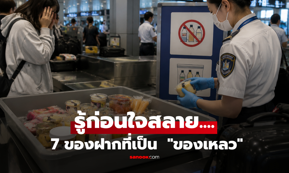 กูรูญี่ปุ่นเตือน 7 เมนูของฝากฮิต ทีหลายคนไม่รู้ว่าคือ "ของเหลว" ขึ้นเครื่องบินไม่ได้!!