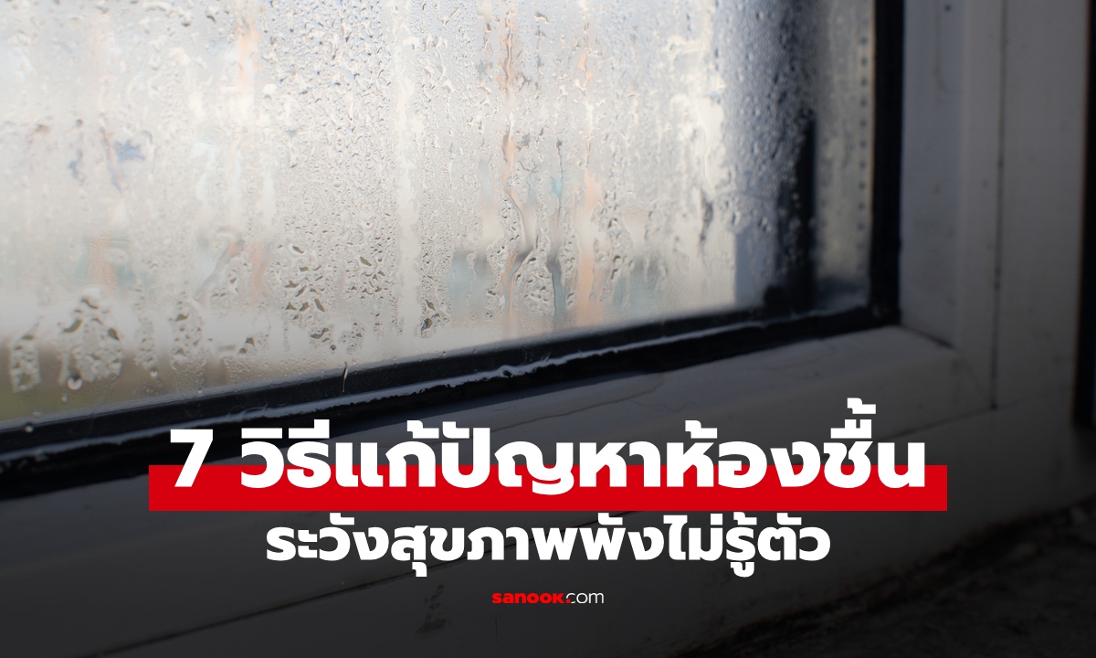 7 วิธีลดความชื้นในห้อง เช็กสัญญาณบ้านชื้น แก้ไขด่วนก่อนสุขภาพพังไม่รู้ตัว