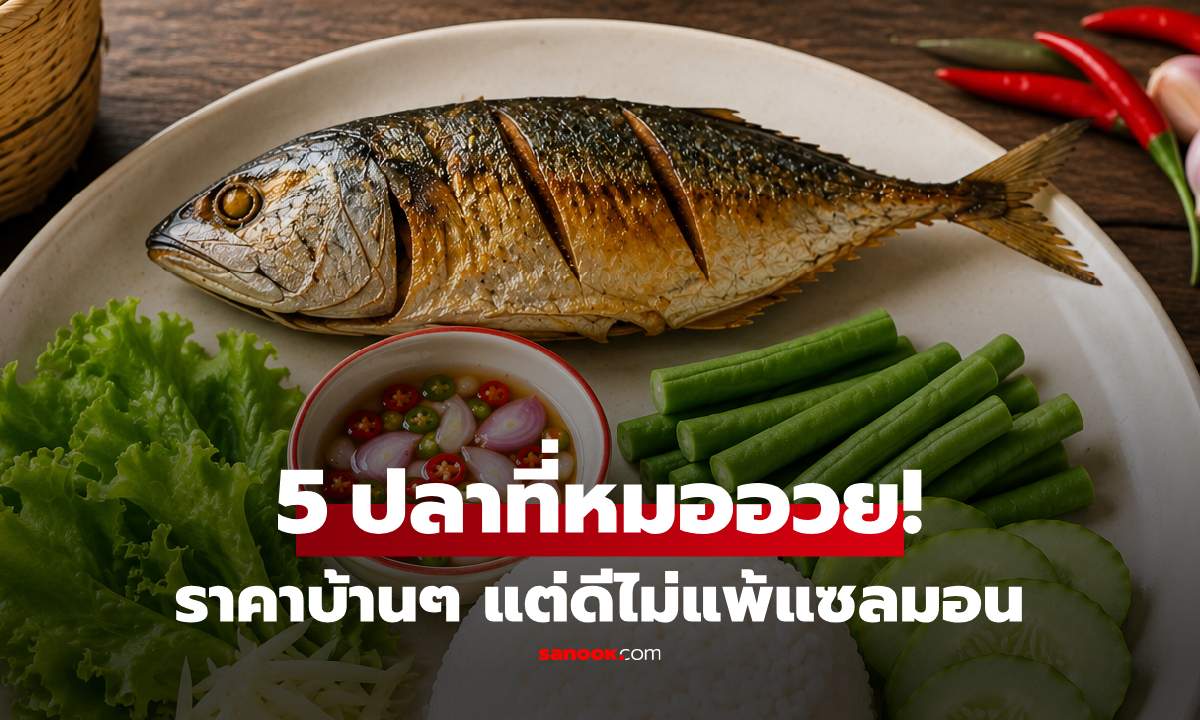 แพทย์เผย 5 ปลาราคาบ้านๆ แต่อุดมโอเมก้า-3 เทียบแซลมอน ไทยมีครบและหากินง่ายมากๆ!