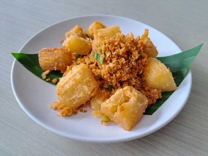 มันสำปะหลังทอด