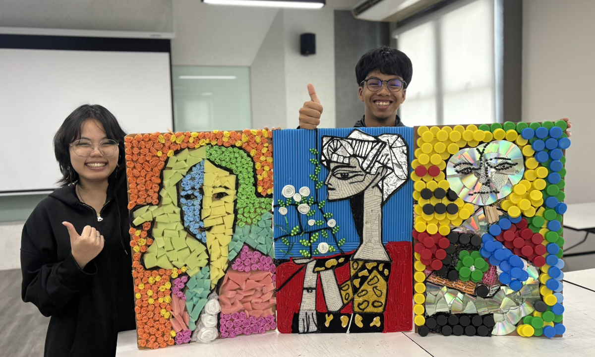 ศิลปกรรมศาสตร์ DPU เปิดเวที Reproduction Art X Collage ยกระดับศักยภาพนักศึกษาปี 1