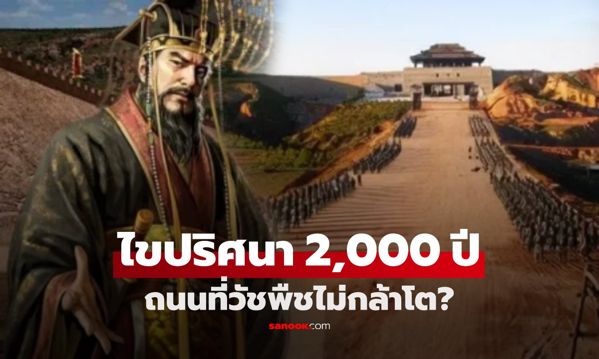 ทำไมถนนที่สร้างโดย "จิ๋นซีฮ่องเต้" ไม่มีหญ้าขึ้นตลอด 2,000 ปี? นักวิทย์ถอดรหัสไขปริศนา!