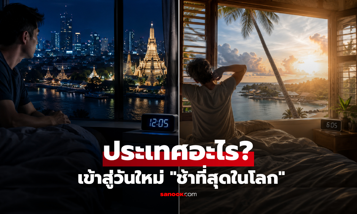 ประเทศอะไรเข้าสู่วันใหม่ "ช้าที่สุดในโลก" ตอนที่ไทยข้ามวันไปแล้ว ที่นี่ยังอยู่เมื่อวานอีก 18 ชม.