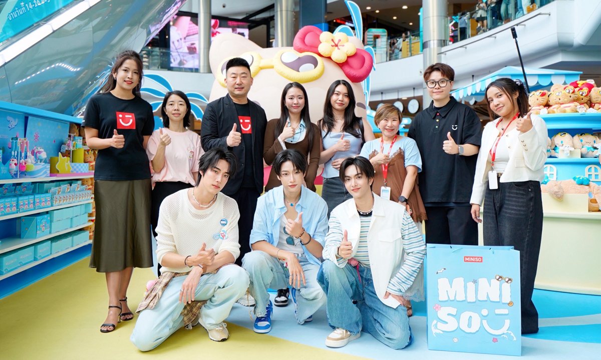 MINISO เปิดตัวหมุดหมายในไทยสำหรับป๊อปอัพทัวร์ Sanrio สุดเอ็กซ์คลูซีฟเฉพาะโซนเอเชียตะวันออกเฉียงใต้
