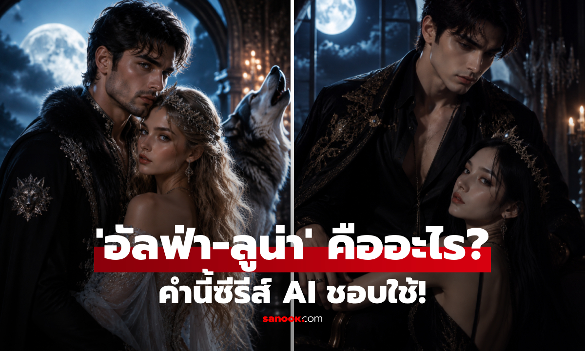 "อัลฟ่า" กับ "ลูน่า" คืออะไร? ทำไมซีรีส์แนวตั้ง AI ชอบใช้คำนี้!