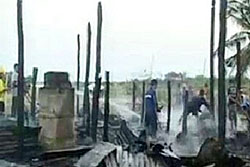 สาวพิการเมืองเพชรถูกไฟคลอกดับคาบ้านพัก