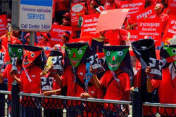 แดงชุมนุมวงเวียนใหญ่เย็นนี้ แนะเลี่ยงเส้นทาง