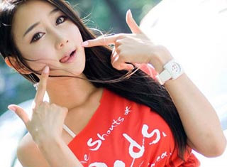 ยี่ห้อสาวเกาหลี การันตีความน่ารักจริงๆ