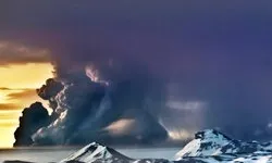 ภาพล่าสุดภูเขาไฟไอซ์แลนด์ ขี้เถ้าปกคลุมอังกฤษ