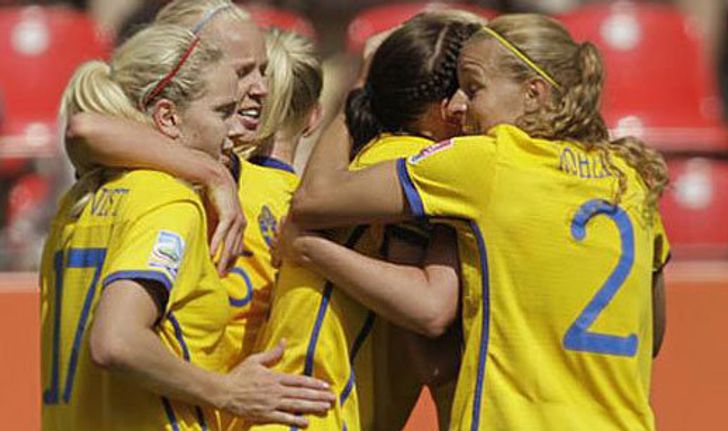 สาวสวีเดนอัดโคลอมเบีย1-0บอลหญิงโลก