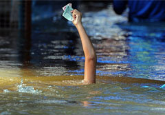 สื่อนอกแพร่ภาพชุด "Bangkok Underwater"