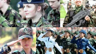 ประมวลภาพ ทหารหญิงแกร่งทั่วทุกมุมโลก