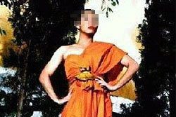 โอละพ่อ! ภาพเณรตุ๊ดที่แท้แฟชั่นเสียดสีของนศ.