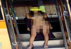 เว็บลามกแพร่ภาพ หญิงไทยเปลือยบนรถเมล์