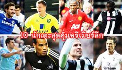 10อันดับแข้งที่ได้แล้วใช้งานสุดคุ้ม2011/12